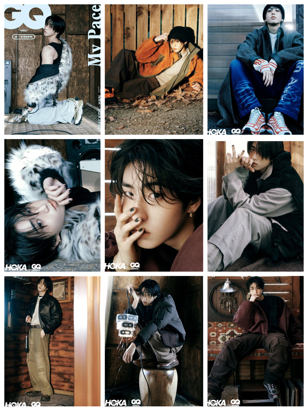 A moment captured by HAN (Stray Kids)'s fan