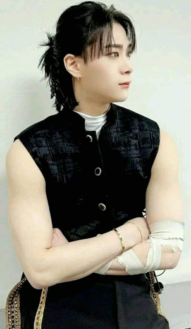 Recent activity shot of Moonbin (ASTRO)