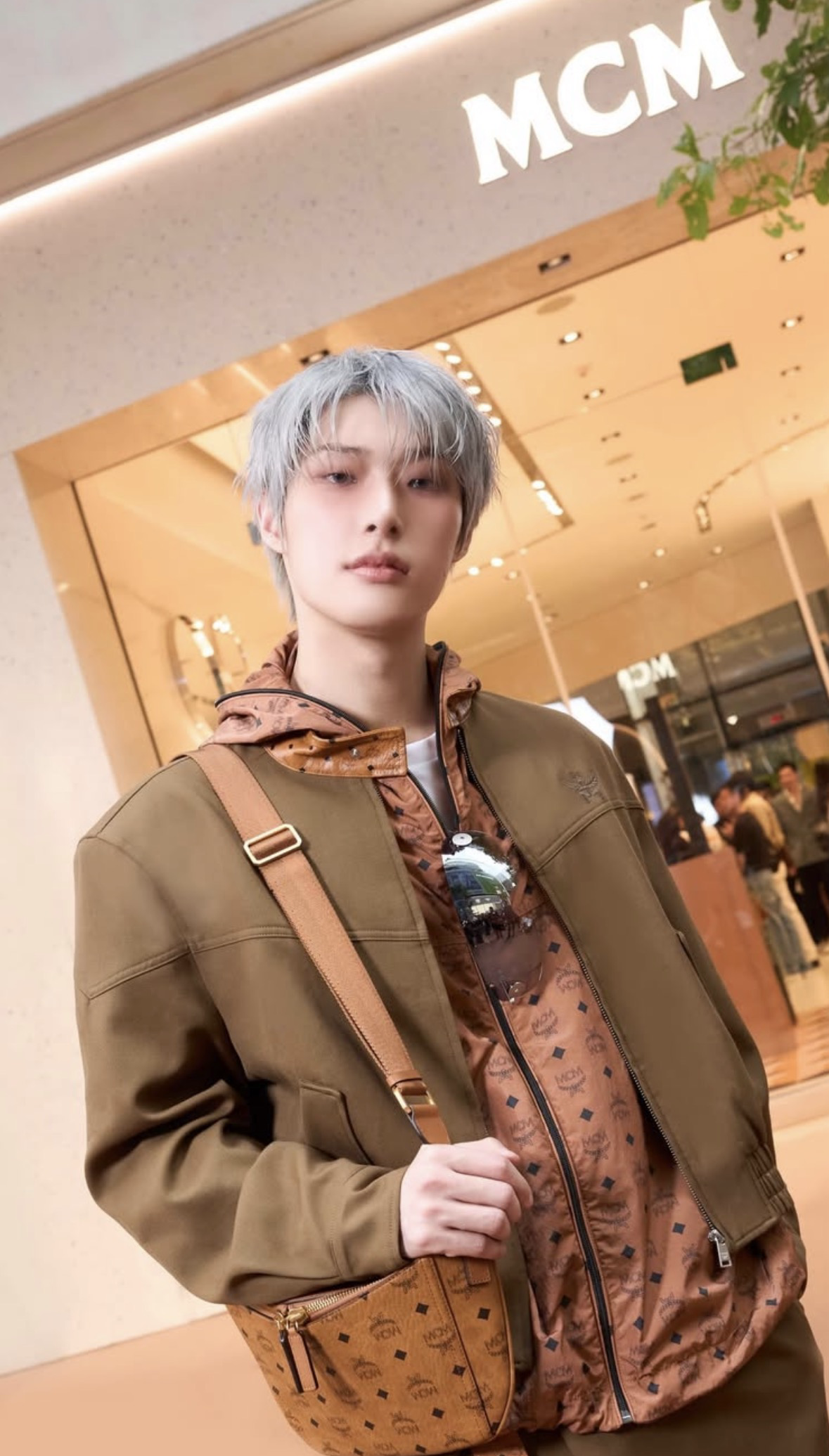 A moment captured by Mingi (ATEEZ)'s fan