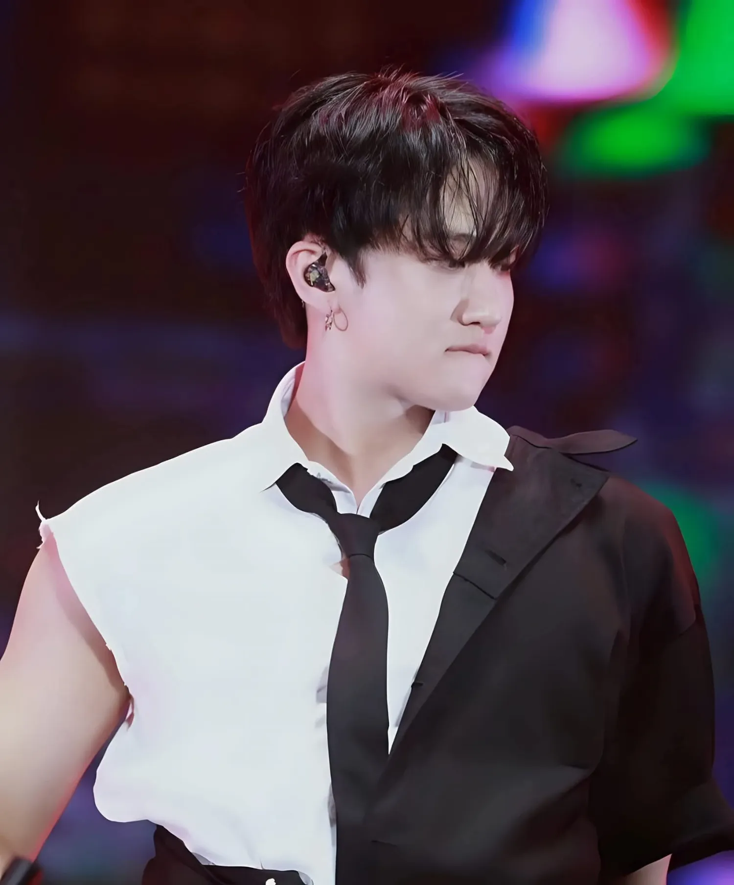 Recent activity shot of Changbin (Stray Kids)