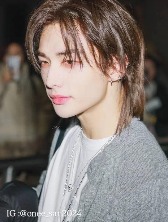 Behind-the-scenes cut of Hyunjin (Stray Kids)