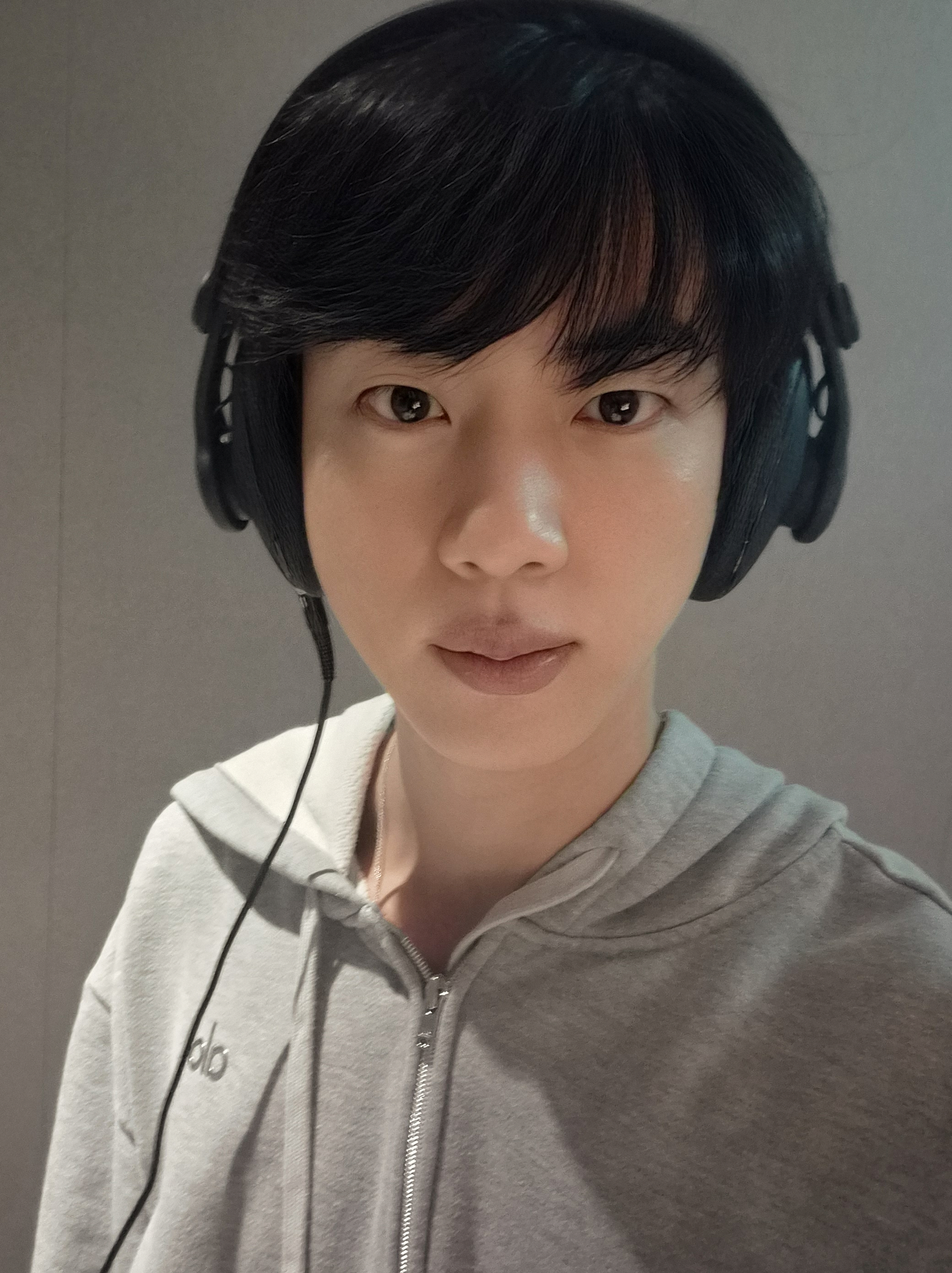 Recent activity shot of Jin (BTS)