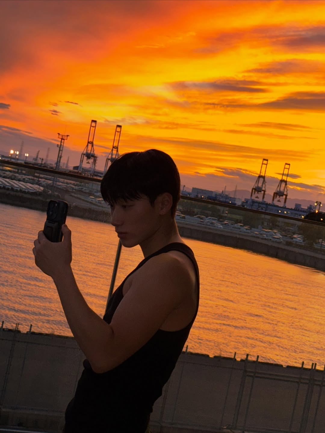 Recent activity shot of San (ATEEZ)