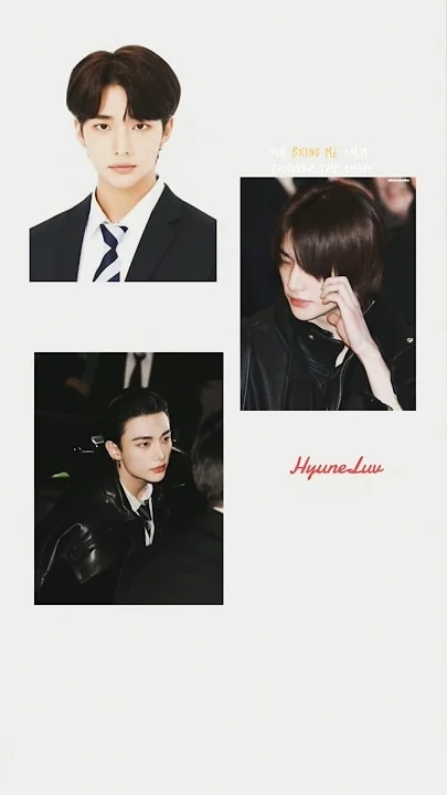 A heartfelt wallpaper shared by 현진 (Stray Kids)'s fans