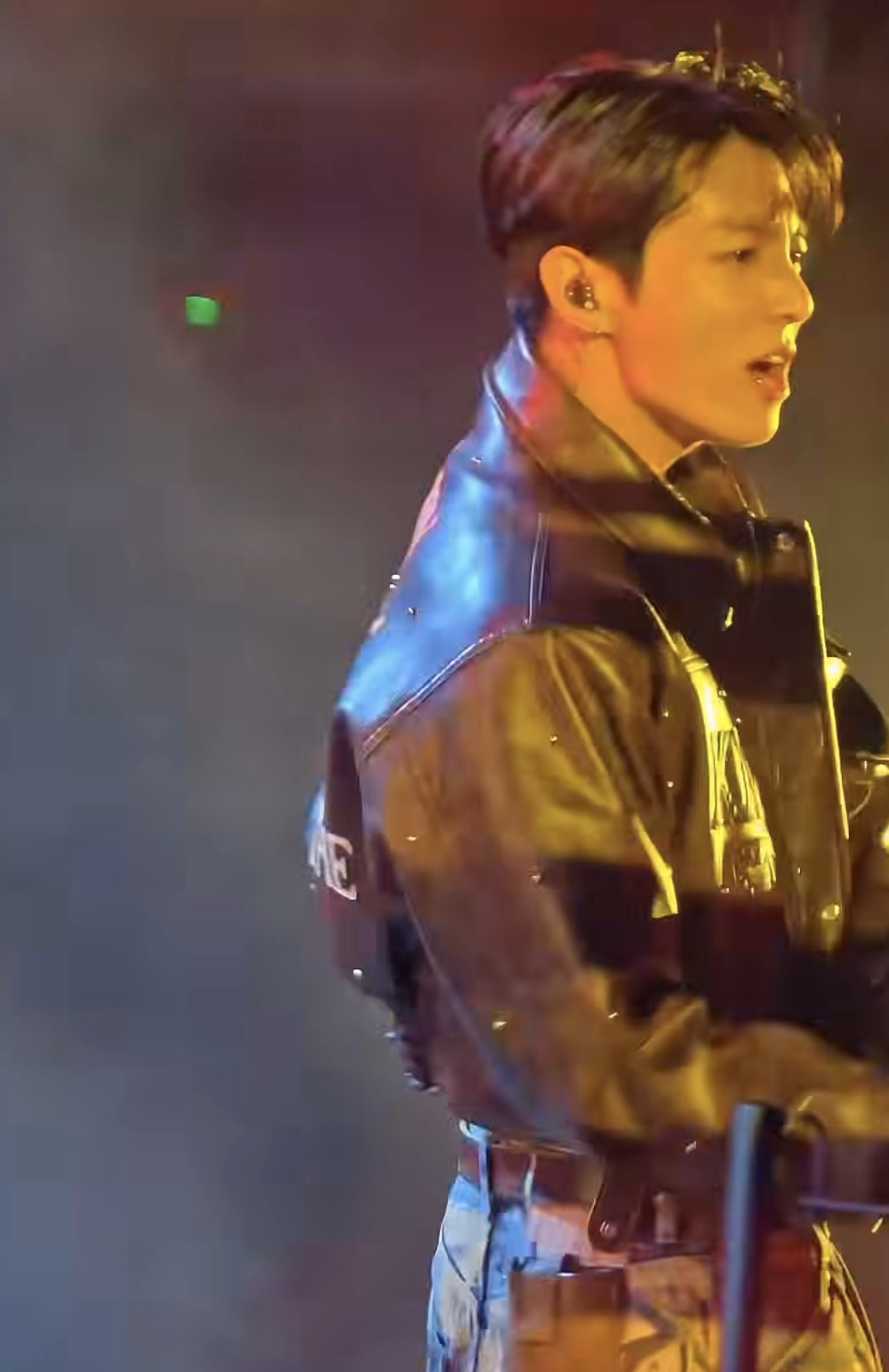 A moment captured by Jungkook (BTS)'s fan