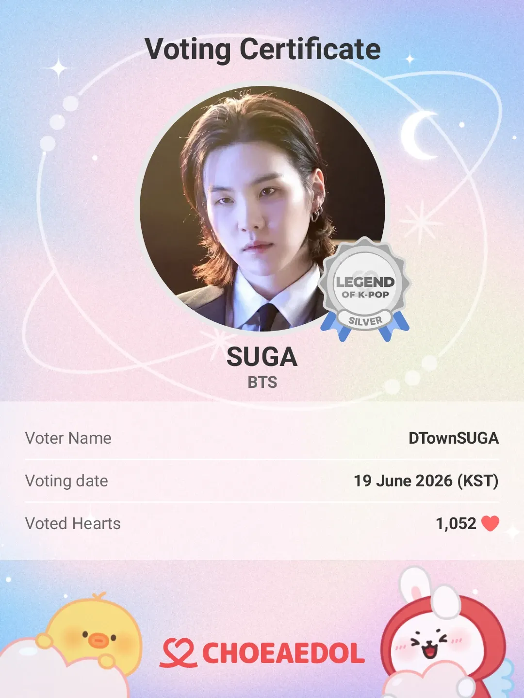 Potret di balik layar SUGA (BTS)