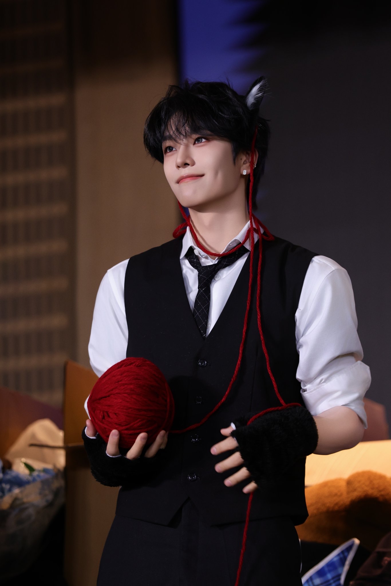 Behind-the-scenes cut of He Xinlong (ALPHA DRIVE ONE)