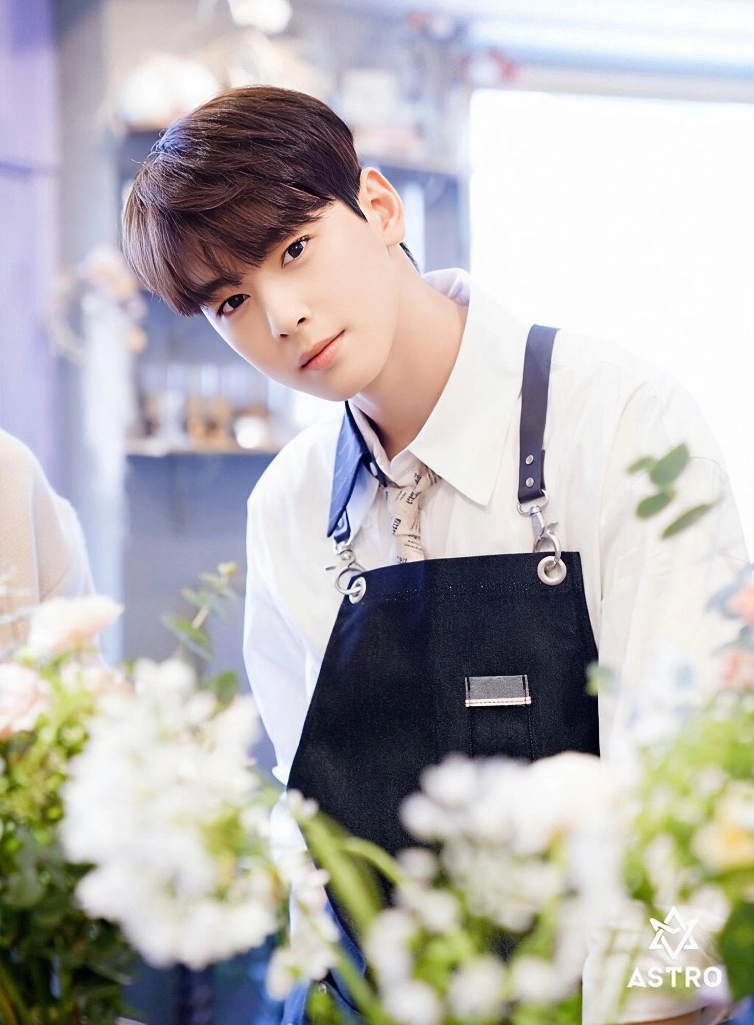 A moment captured by Eunwoo (ASTRO)'s fan