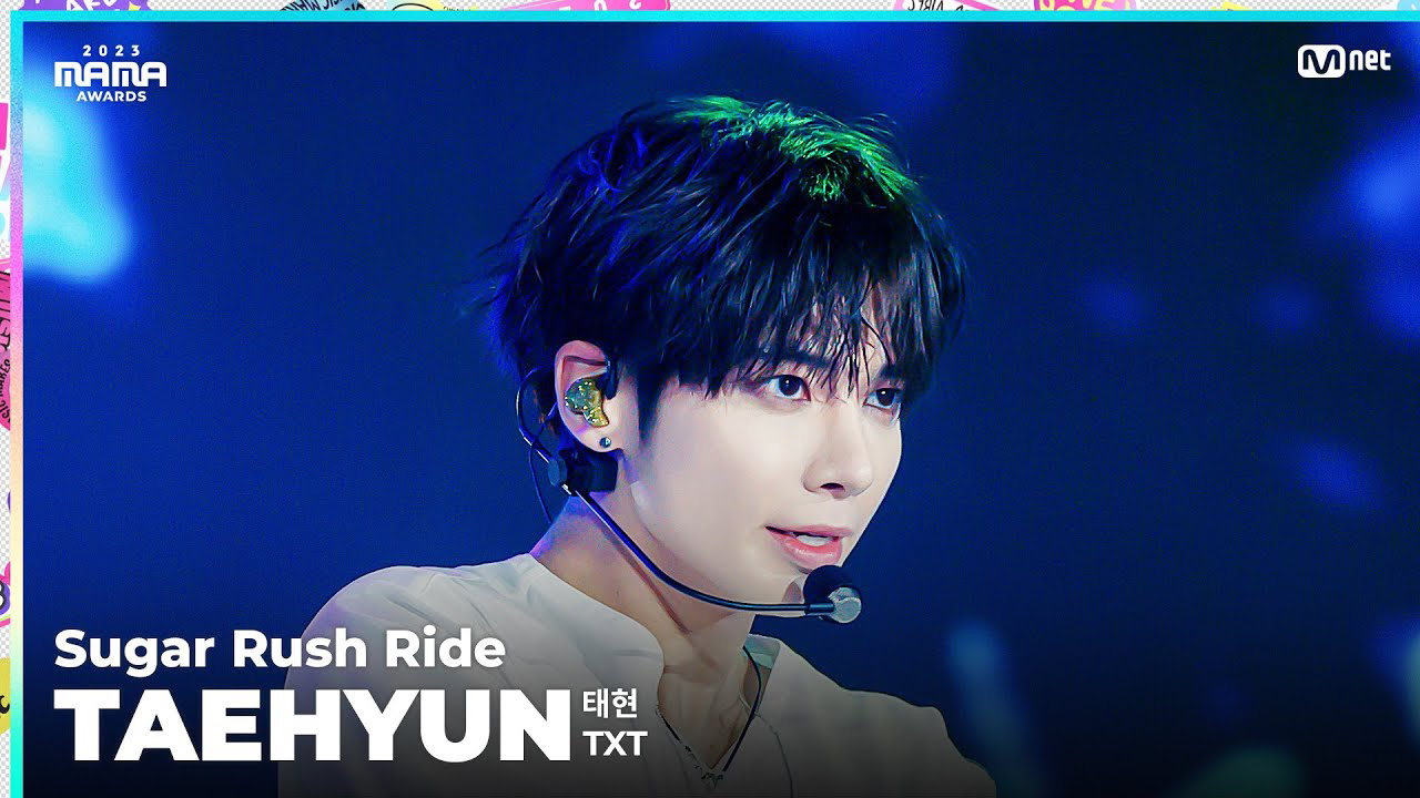 テヒョン (TOMORROW X TOGETHER)の舞台裏ショット