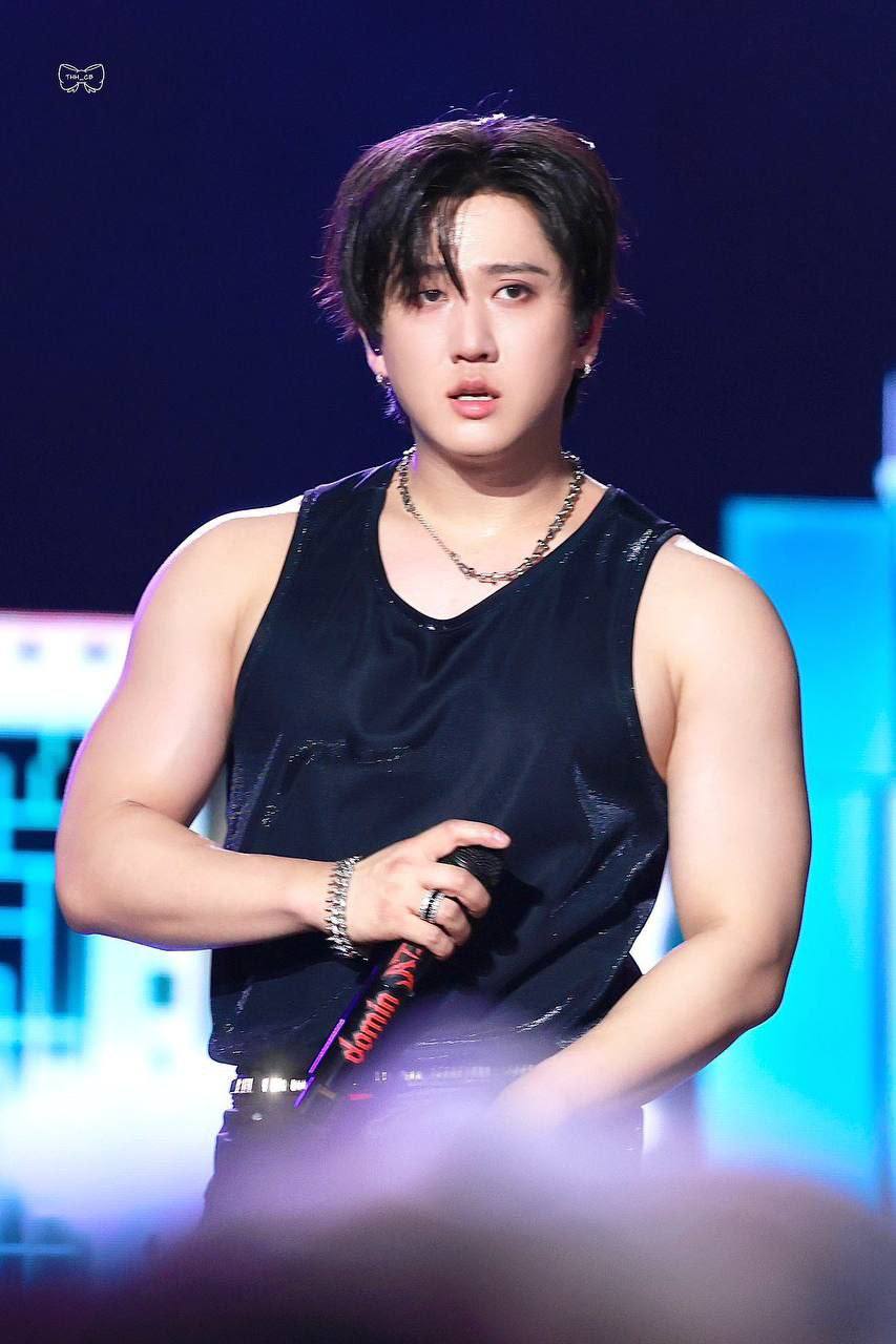 A moment captured by Changbin (Stray Kids)'s fan