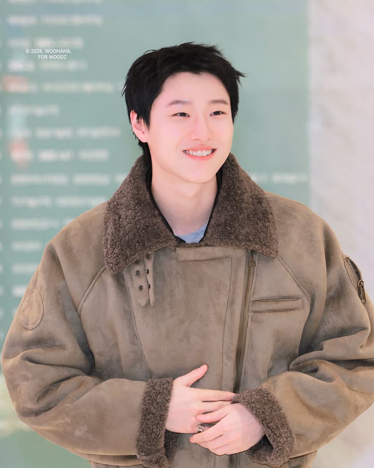 A moment captured by WOODZ's fan