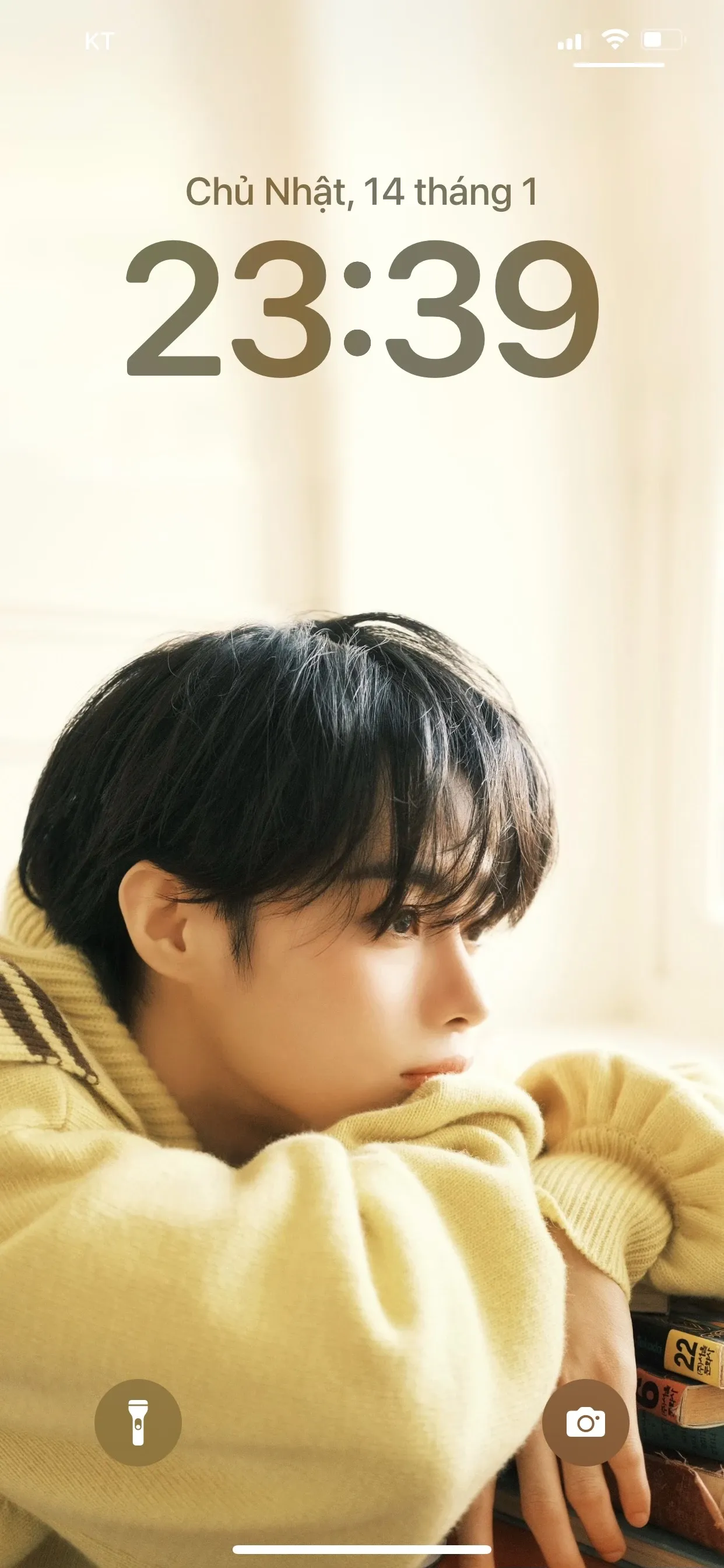 A moment captured by Hanbin (TEMPEST)'s fan