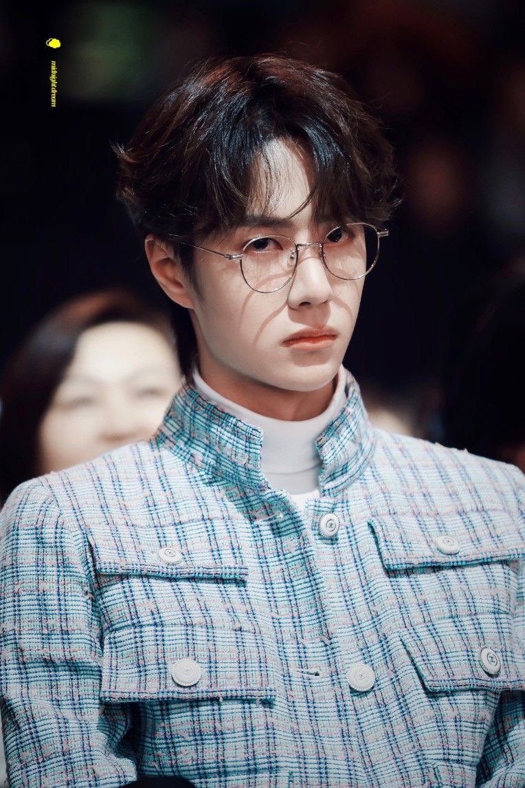 A moment captured by Wang Yibo's fan