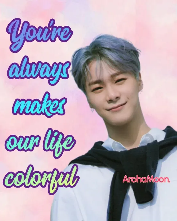 A moment captured by Moonbin (ASTRO)'s fan