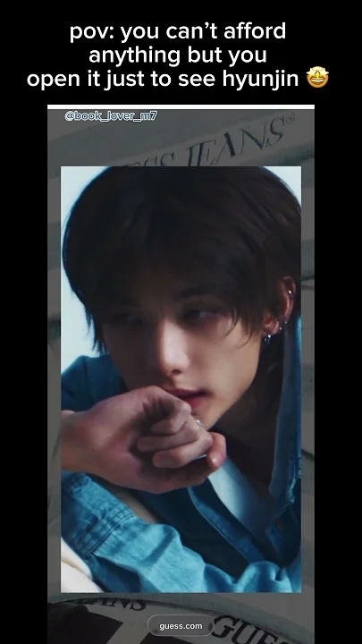 A moment captured by Hyunjin (Stray Kids)'s fan