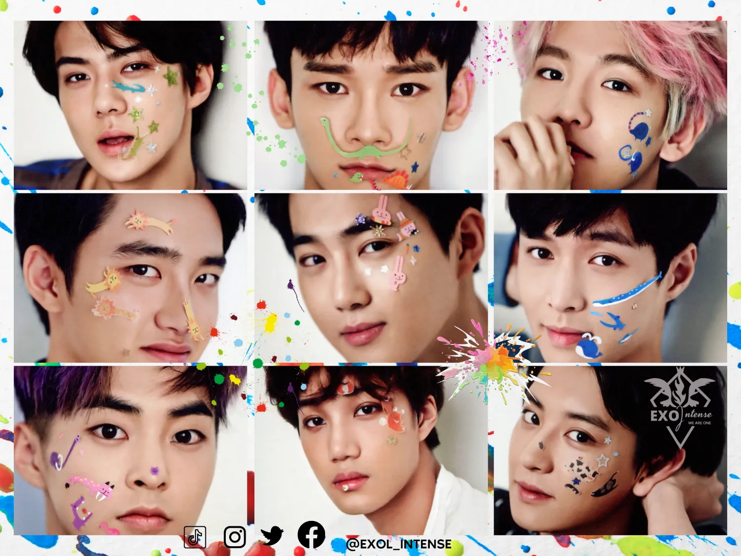 Behind-the-scenes cut of EXO