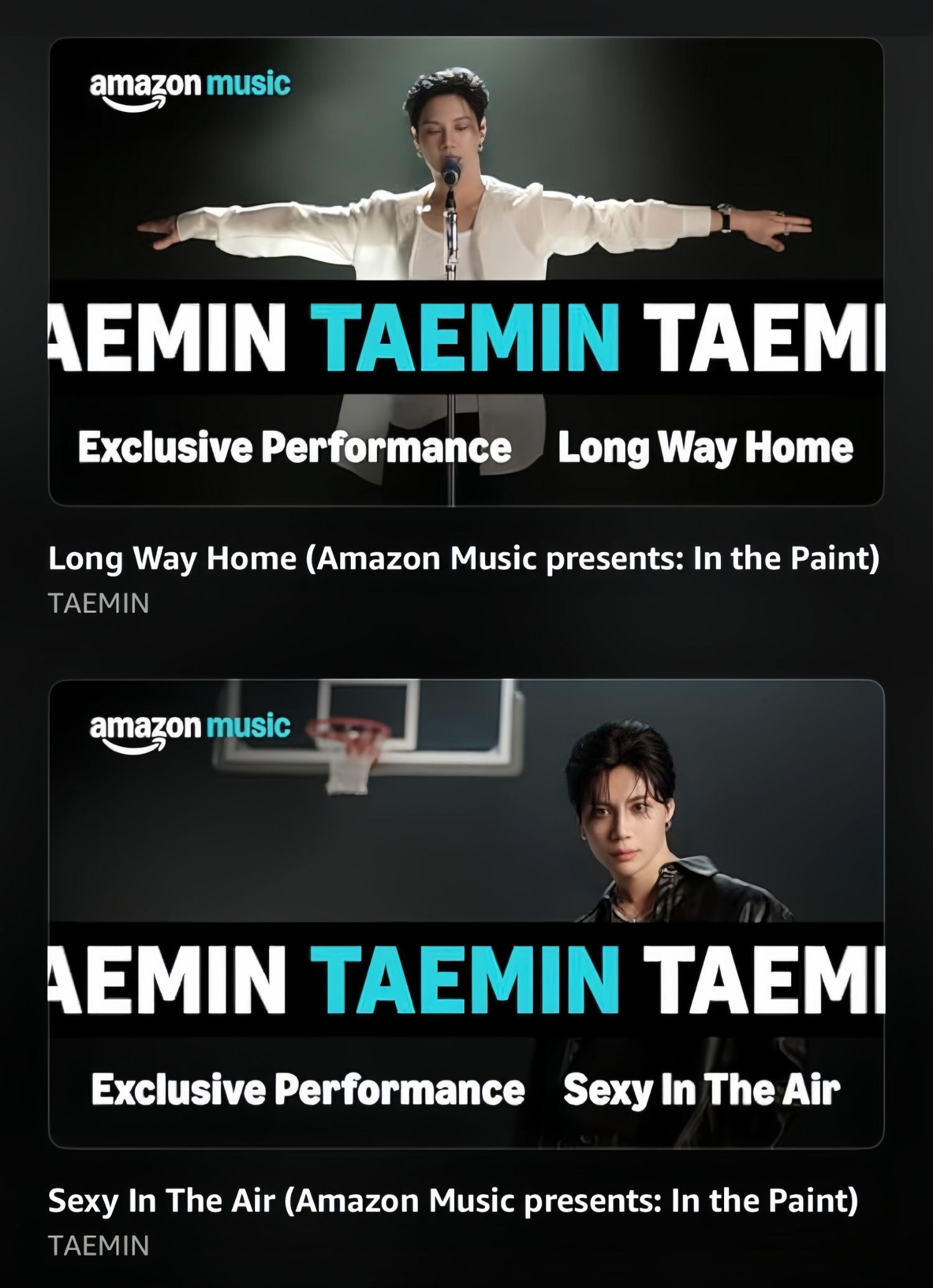 テミン (SHINee)ファンが撮った瞬間