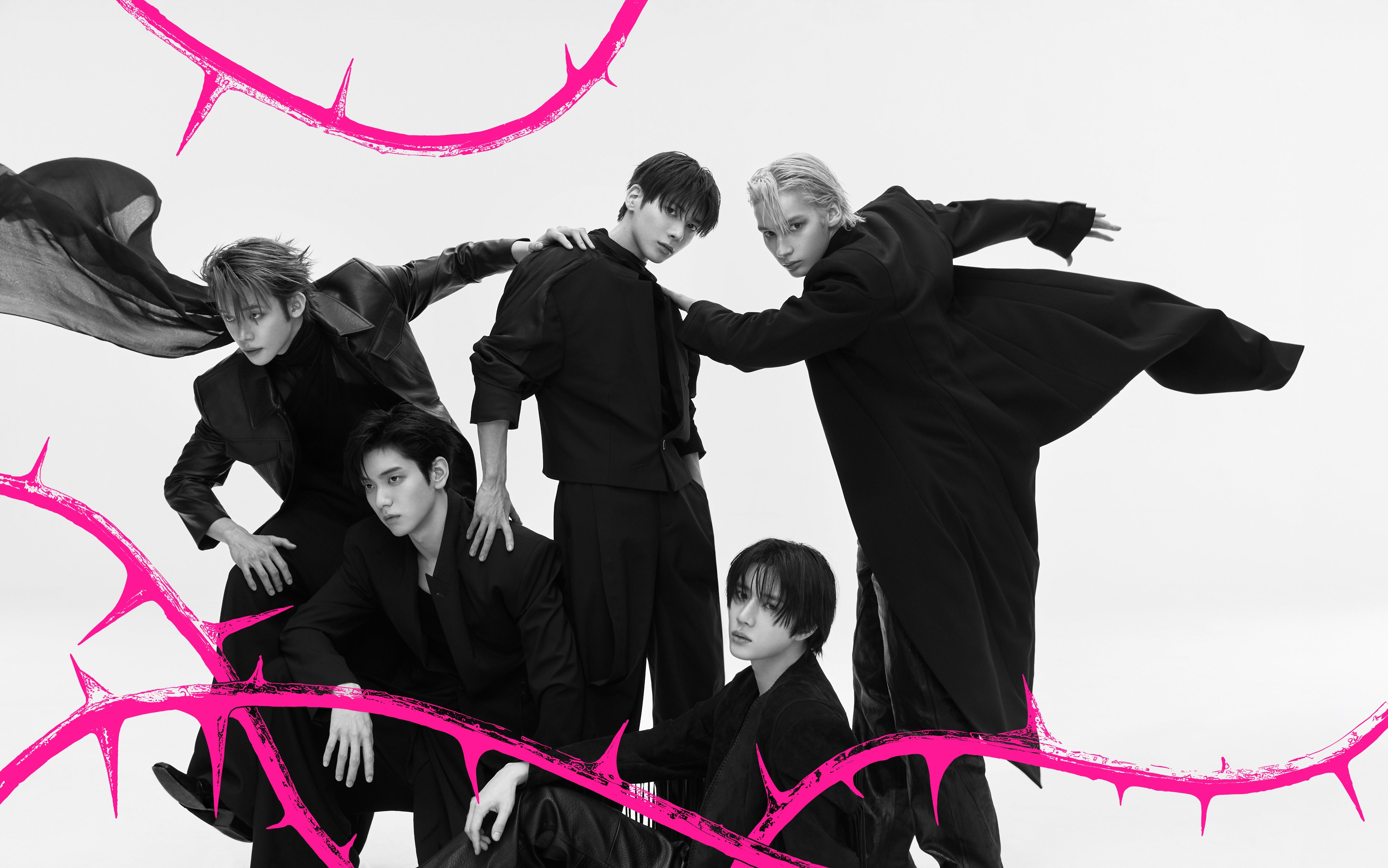 Recent activity shot of TOMORROW X TOGETHER