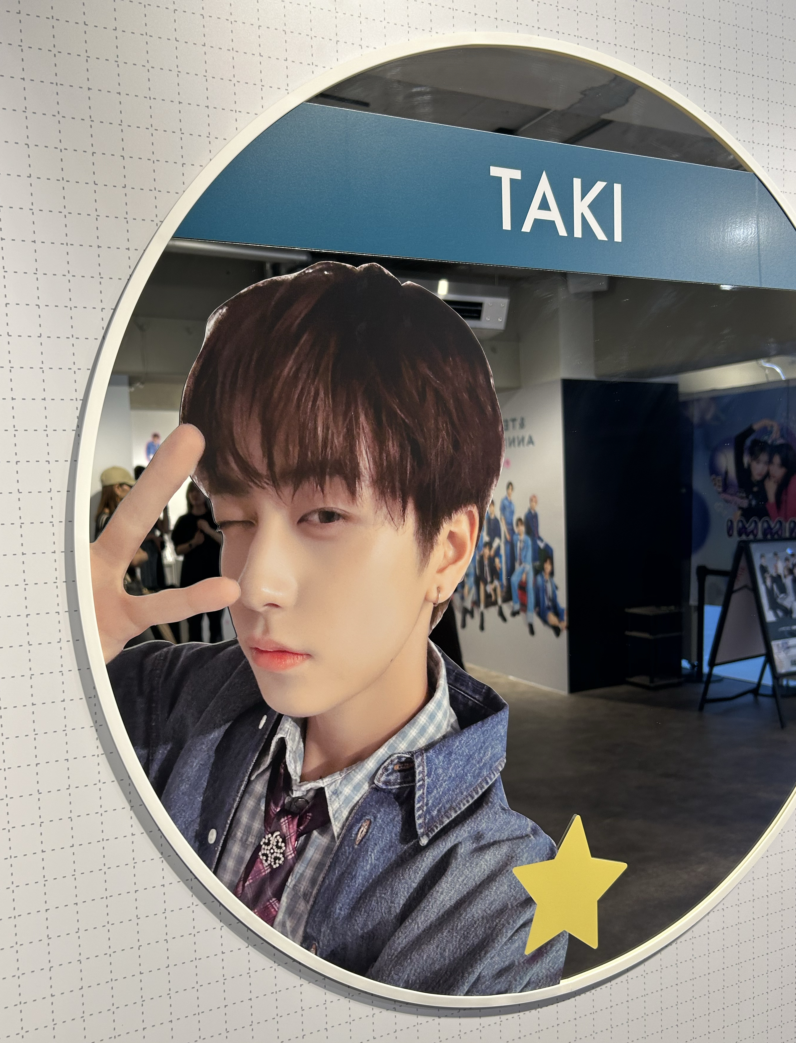 A moment captured by Taki (&TEAM)'s fan