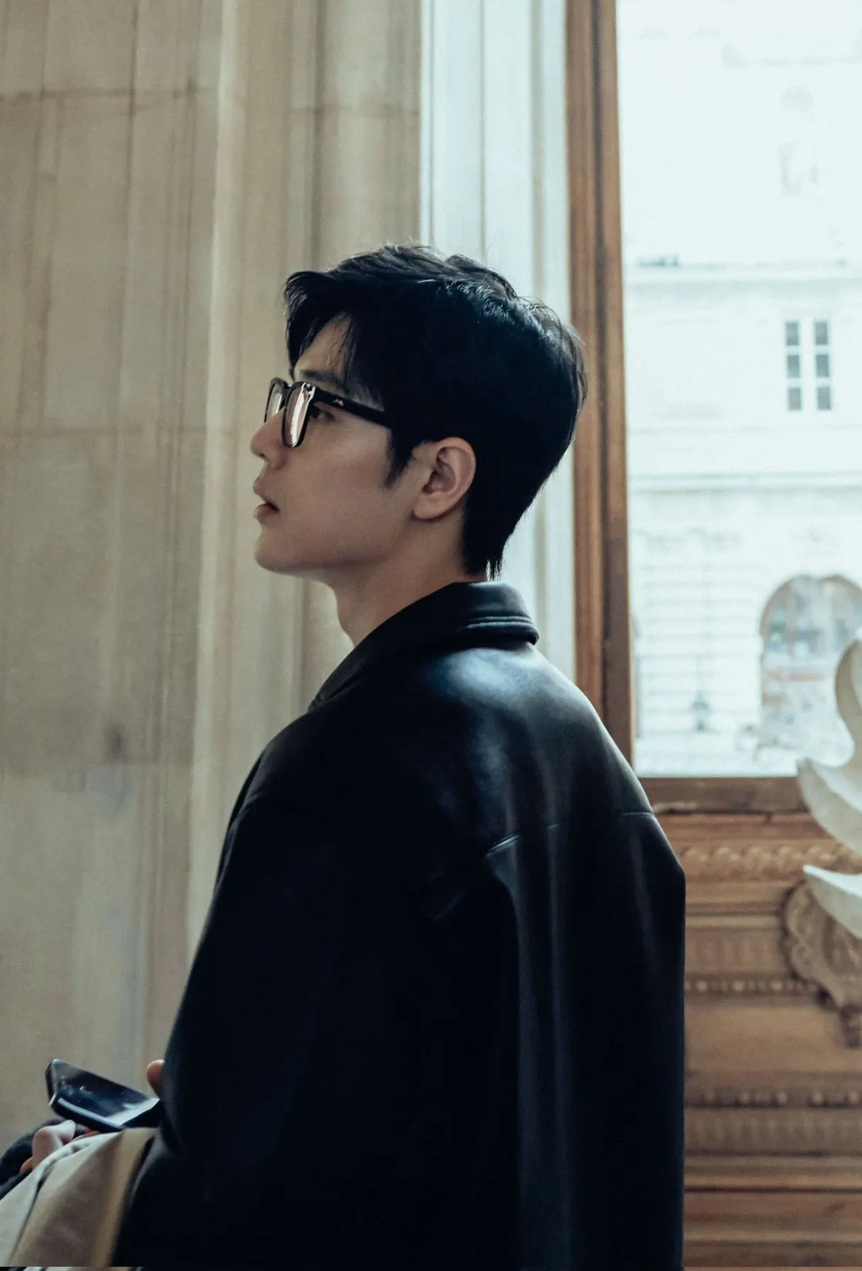 A moment captured by Xiao Zhan's fan