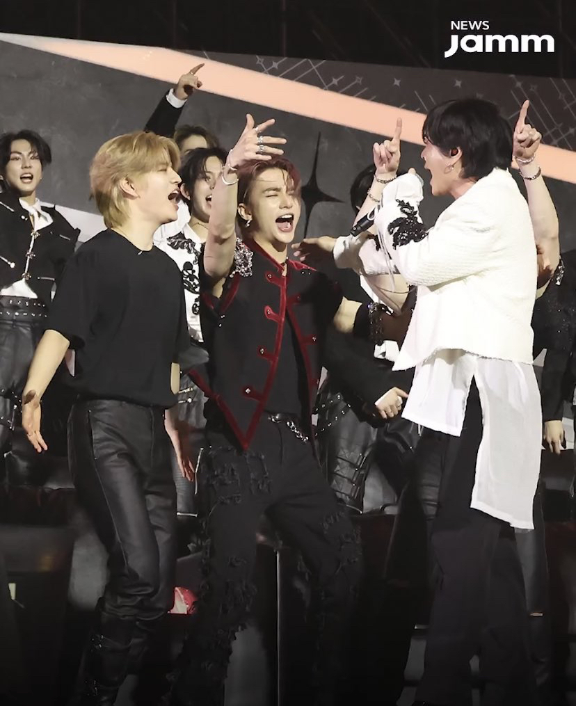 A moment captured by Seungmin (Stray Kids)'s fan