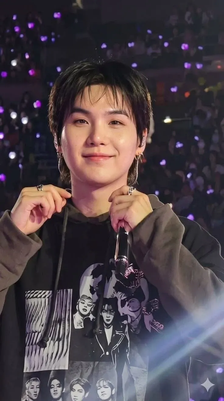 Momen yang diabadikan oleh penggemar SUGA (BTS)