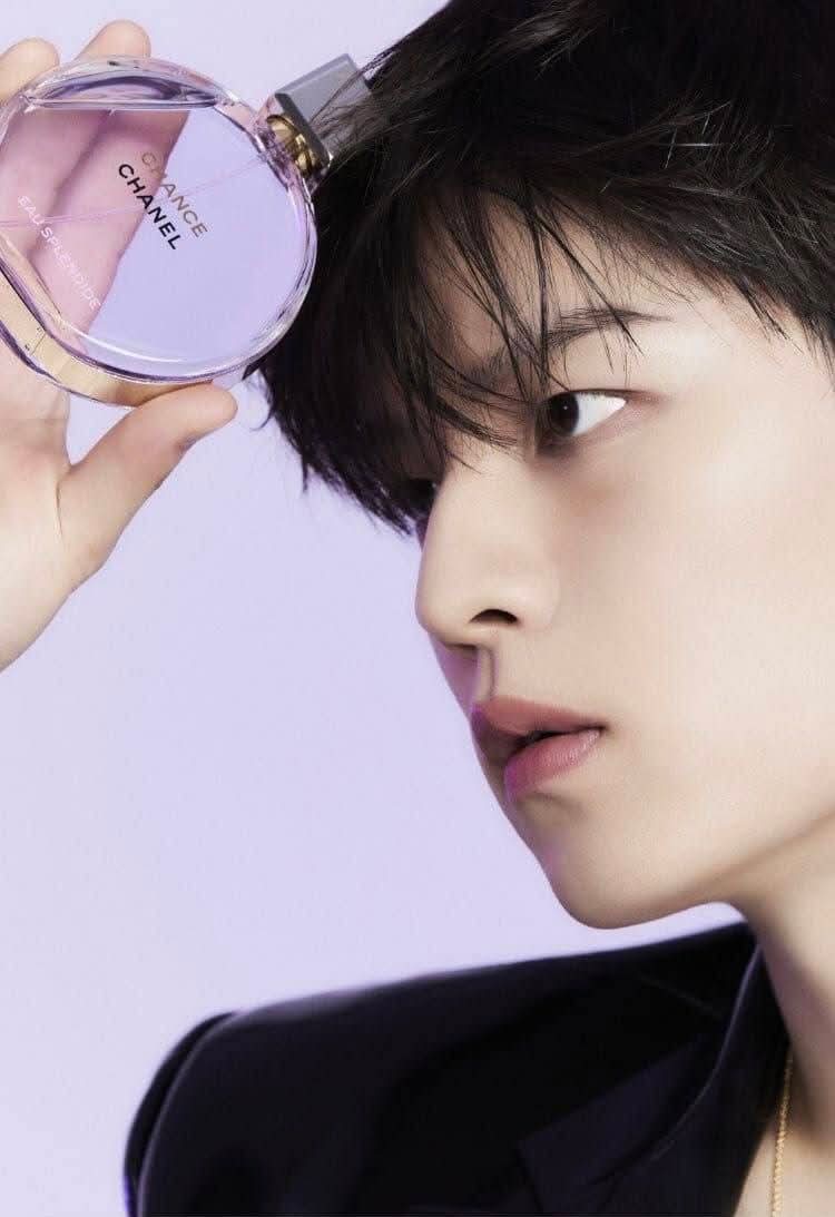 A moment captured by Stray Kids's fan