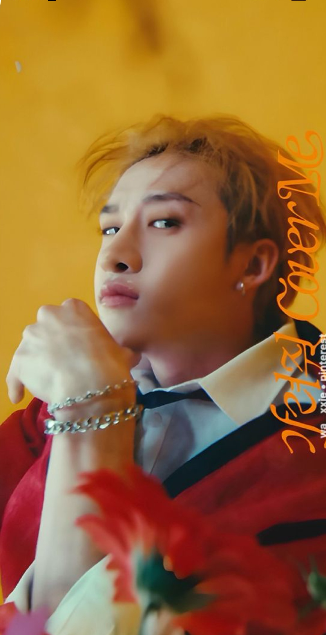 Fan-made special wallpaper for Bang Chan (Stray Kids)