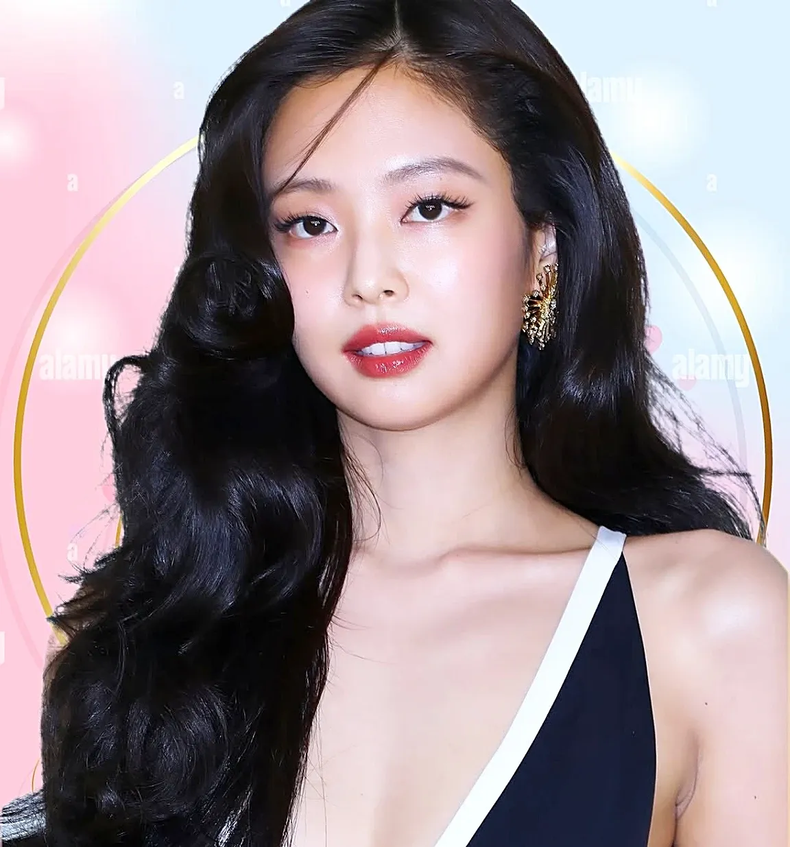 A moment captured by Jennie (BLACKPINK)'s fan