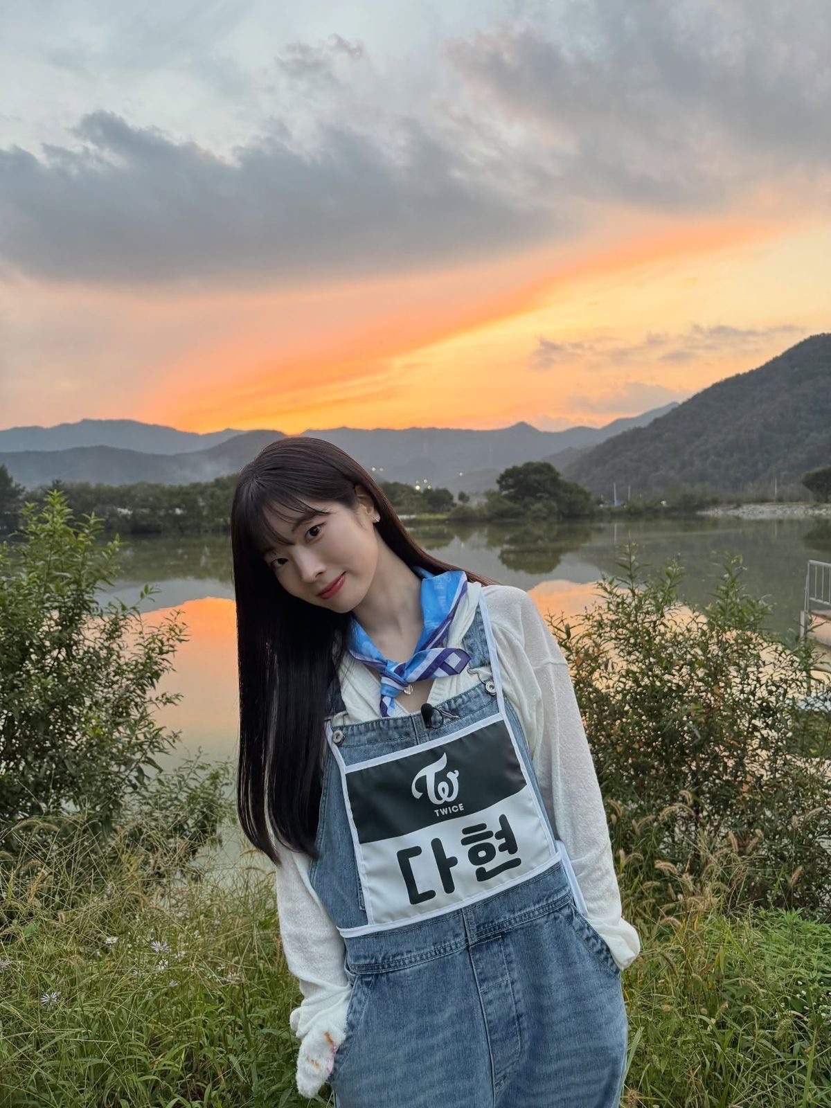 A moment captured by TWICE's fan