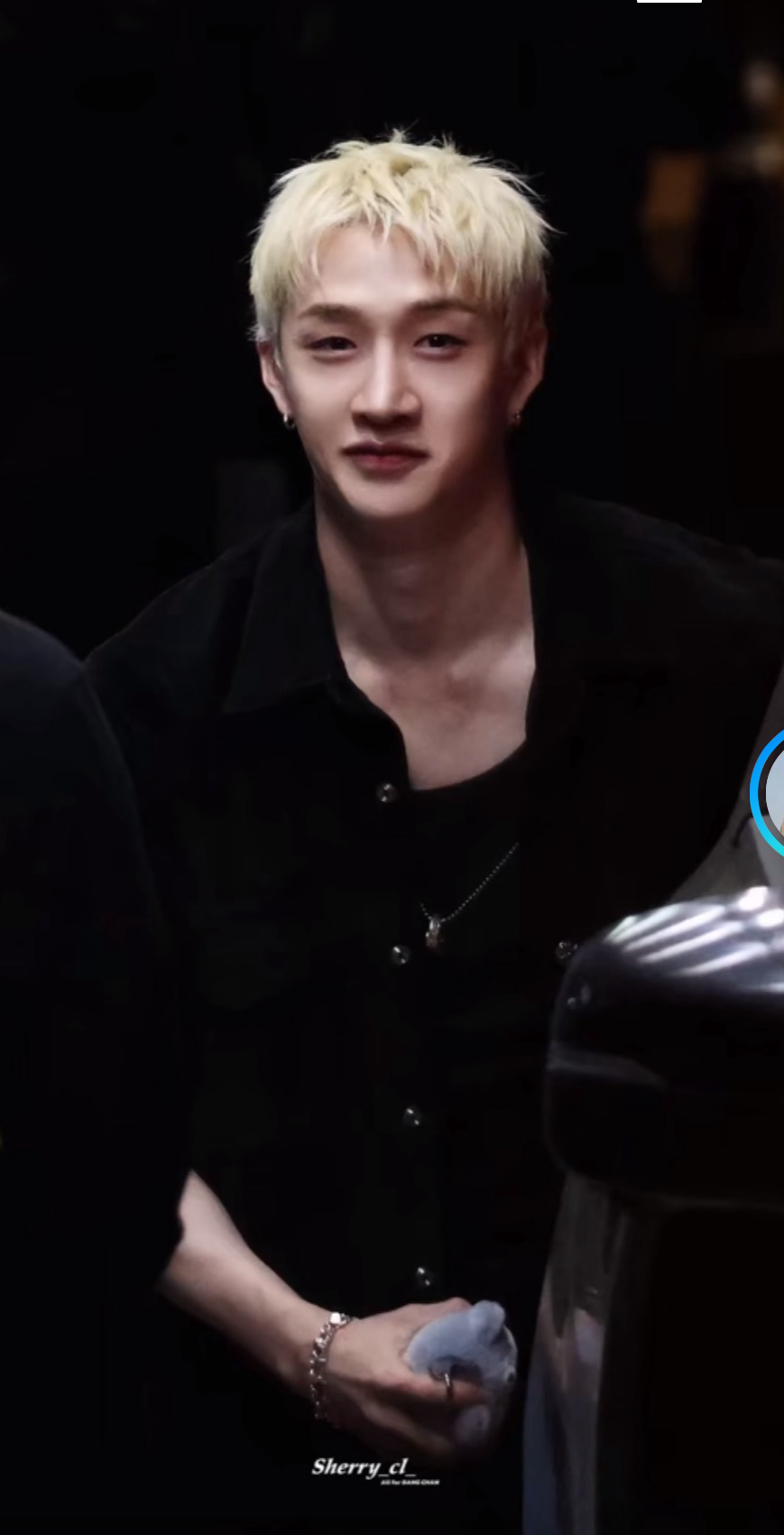 A moment captured by Bang Chan (Stray Kids)'s fan