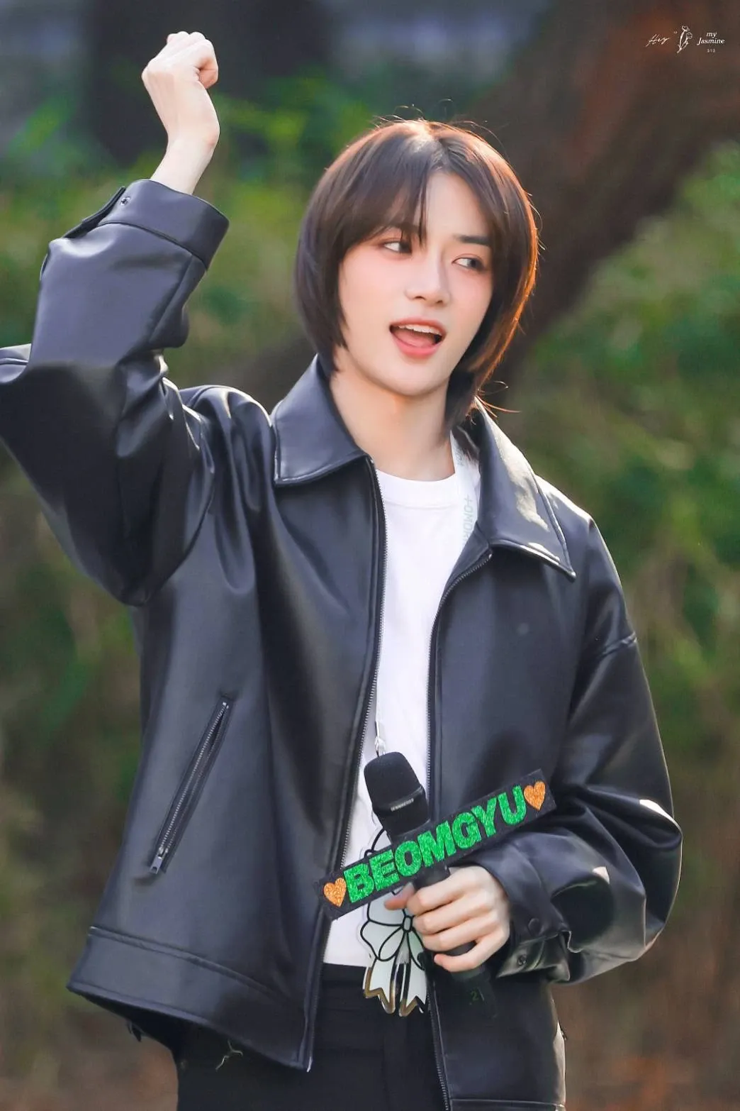 A moment captured by Beomgyu (TOMORROW X TOGETHER)'s fan