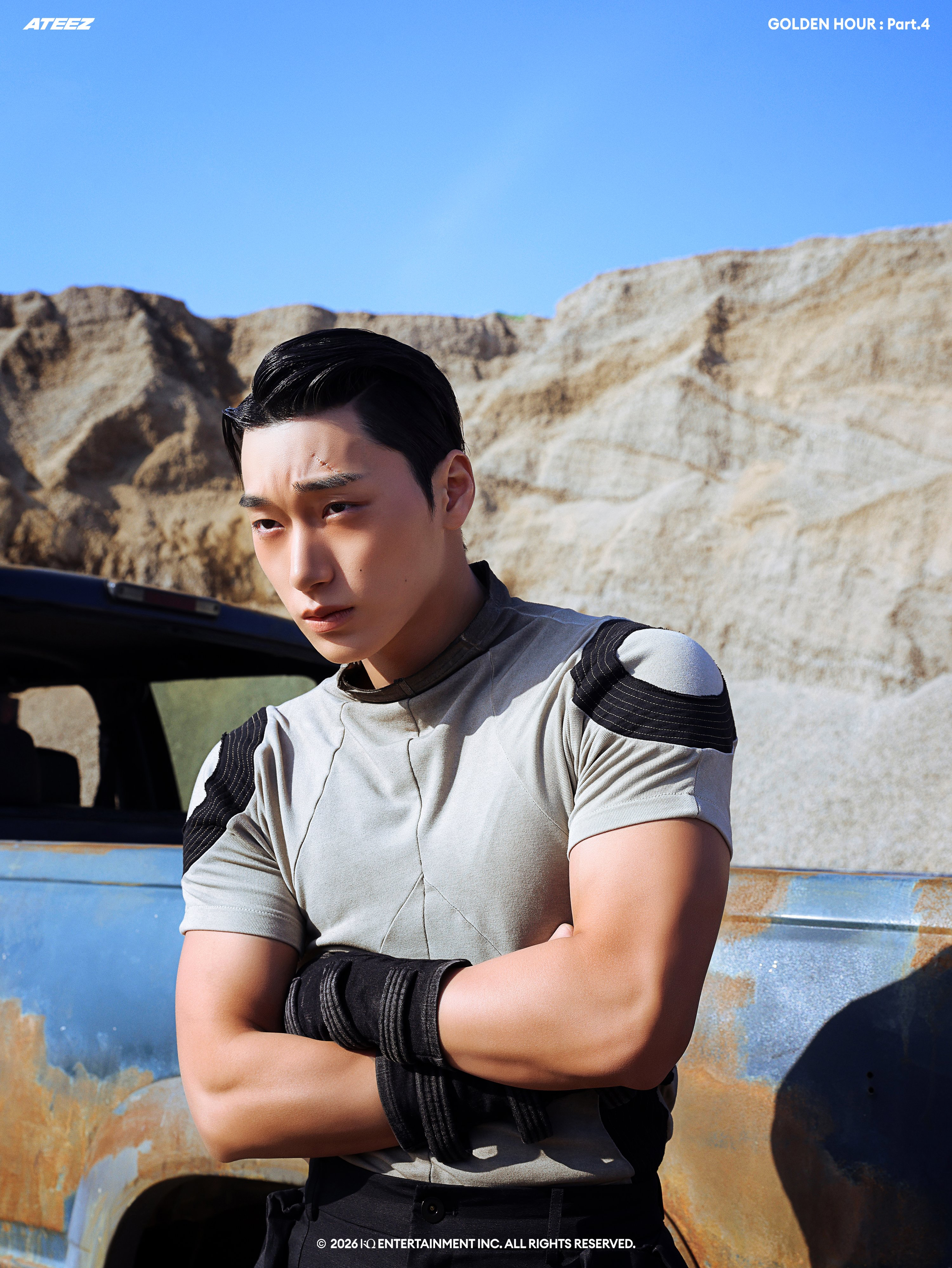 Recent activity shot of San (ATEEZ)