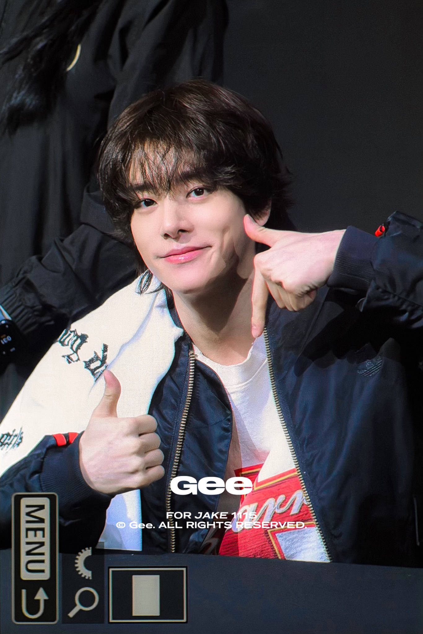 A moment captured by Jake (ENHYPEN)'s fan