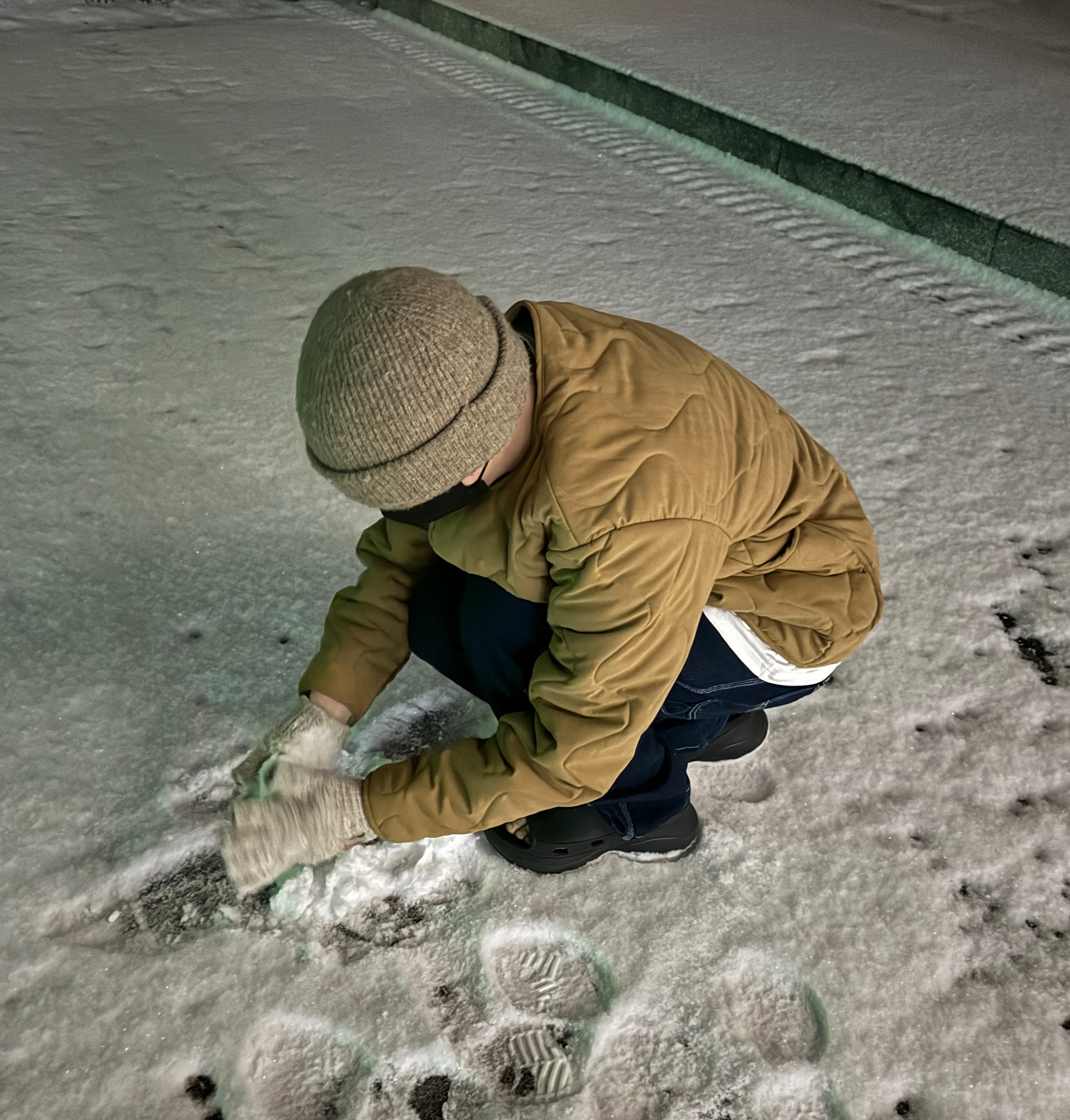 A moment captured by Yoon Jaehyuk (TREASURE)'s fan