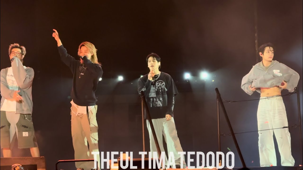 A moment captured by BTS's fan