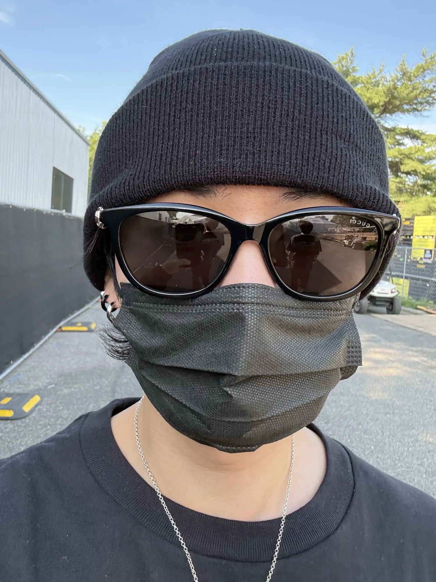 Recent activity shot of Lee Know (Stray Kids)
