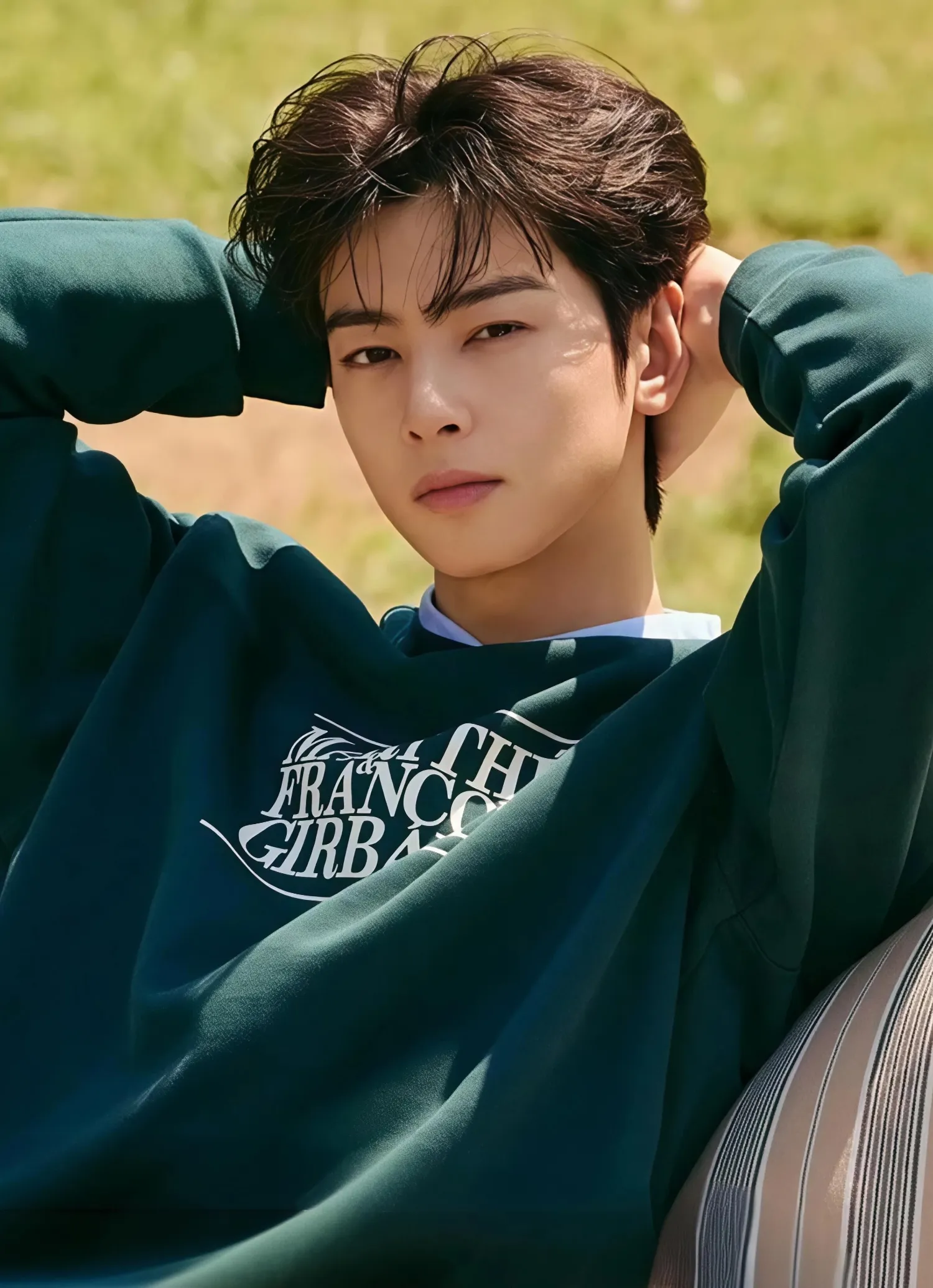 A moment captured by Eunwoo (ASTRO)'s fan