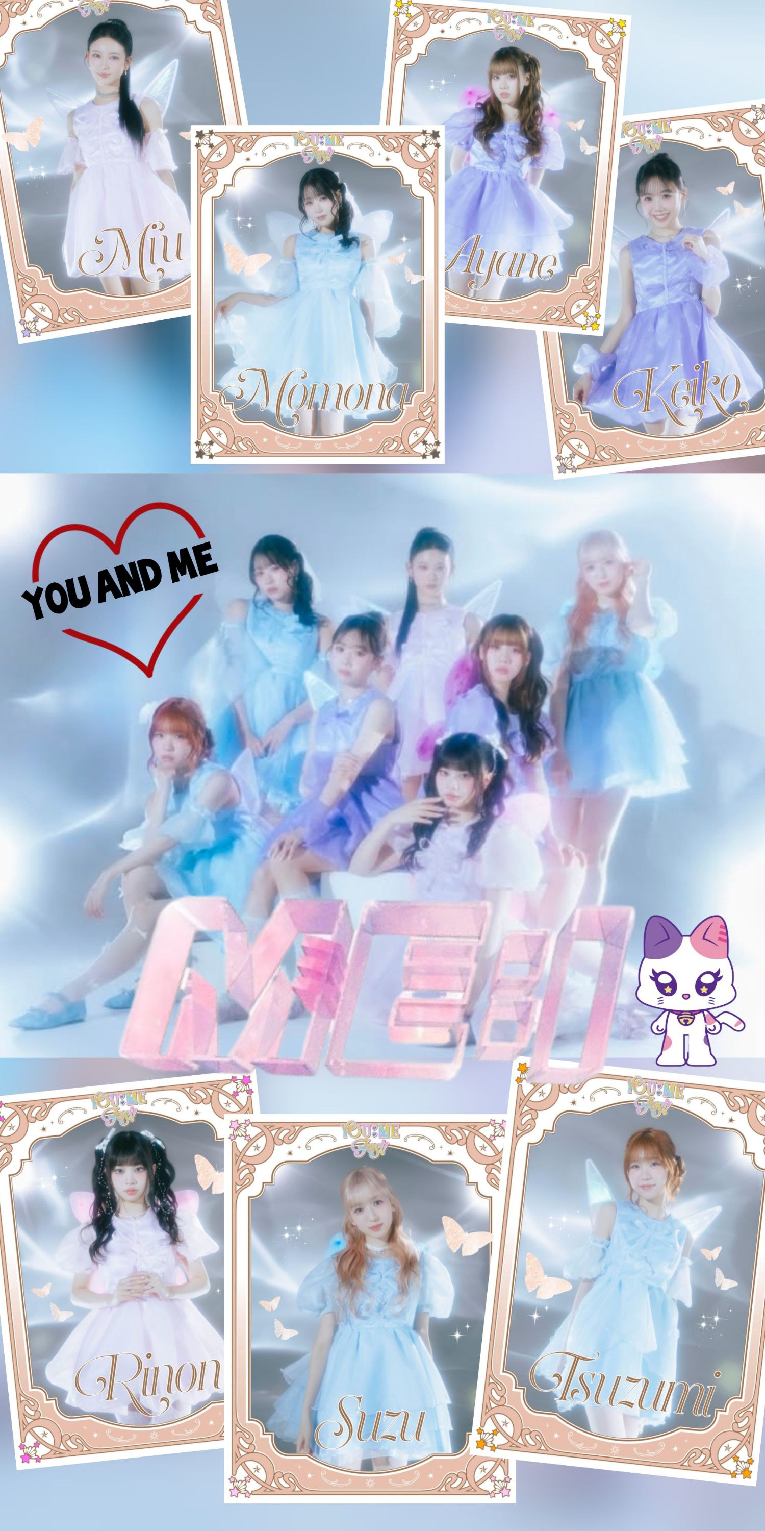 A moment captured by ME:I's fan