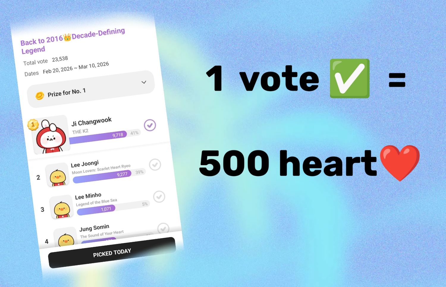 Latest photo of Jimin (BTS)