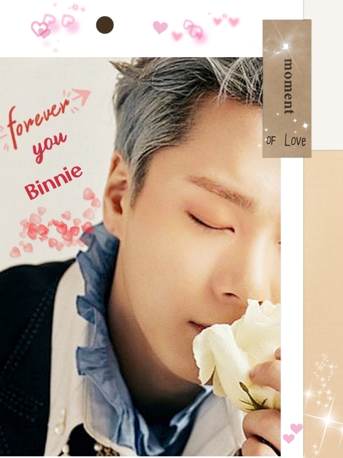 A moment captured by Moonbin (ASTRO)'s fan