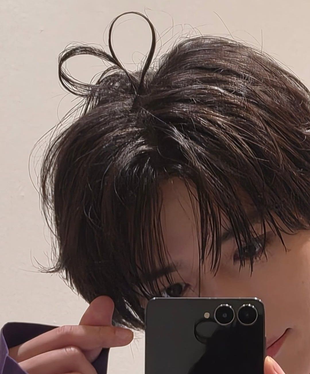 A moment captured by Beomgyu (TOMORROW X TOGETHER)'s fan