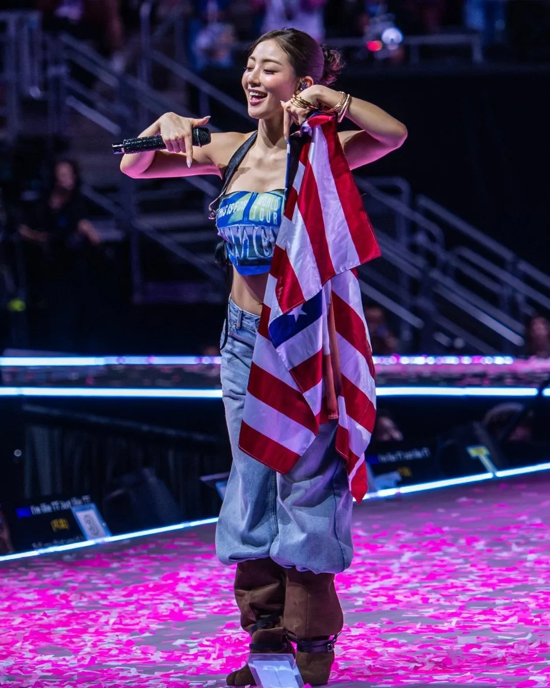 Recent activity shot of Jihyo (TWICE)