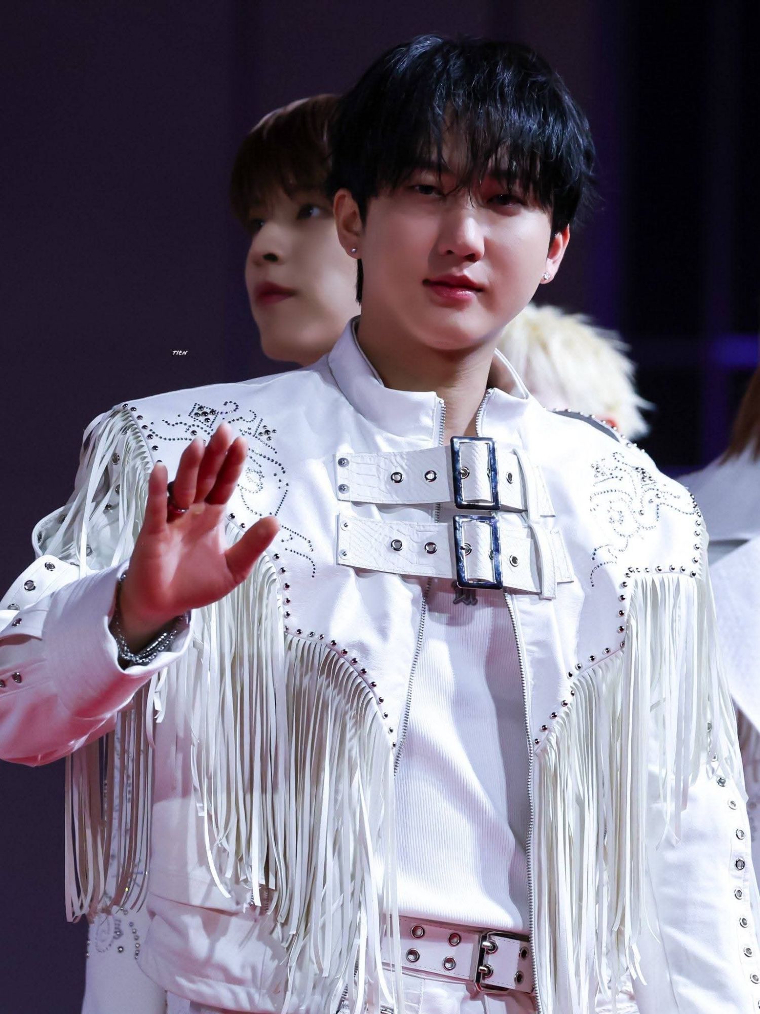 Recent activity shot of Changbin (Stray Kids)