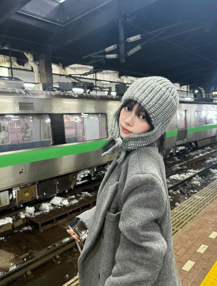 A moment captured by Karina (aespa)'s fan