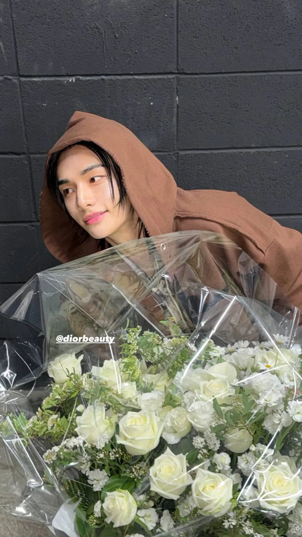 Behind-the-scenes cut of Hyunjin (Stray Kids)