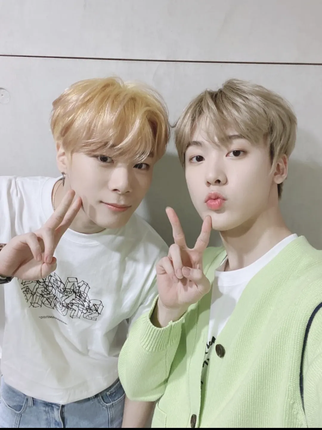 Recent activity shot of Moonbin (ASTRO)