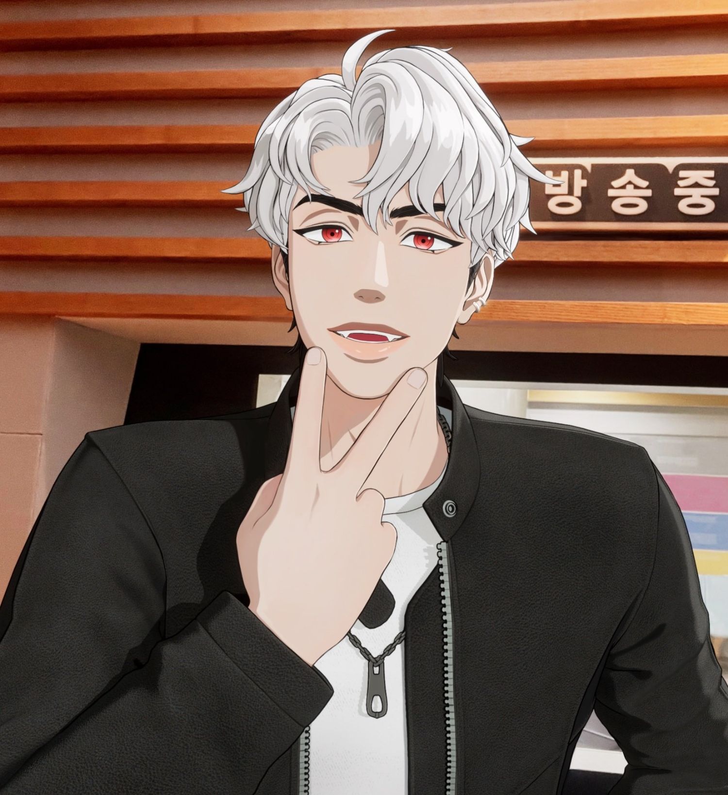 Recent activity shot of Eunho (PLAVE)