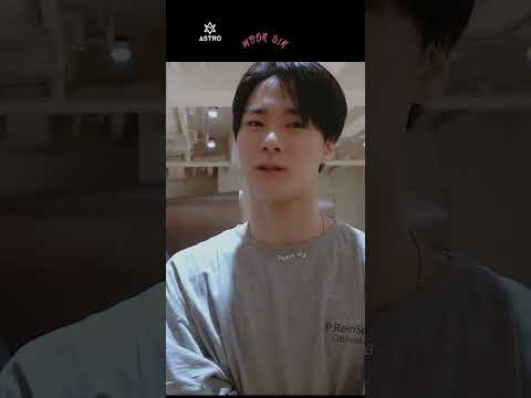 Recent activity shot of Moonbin (ASTRO)