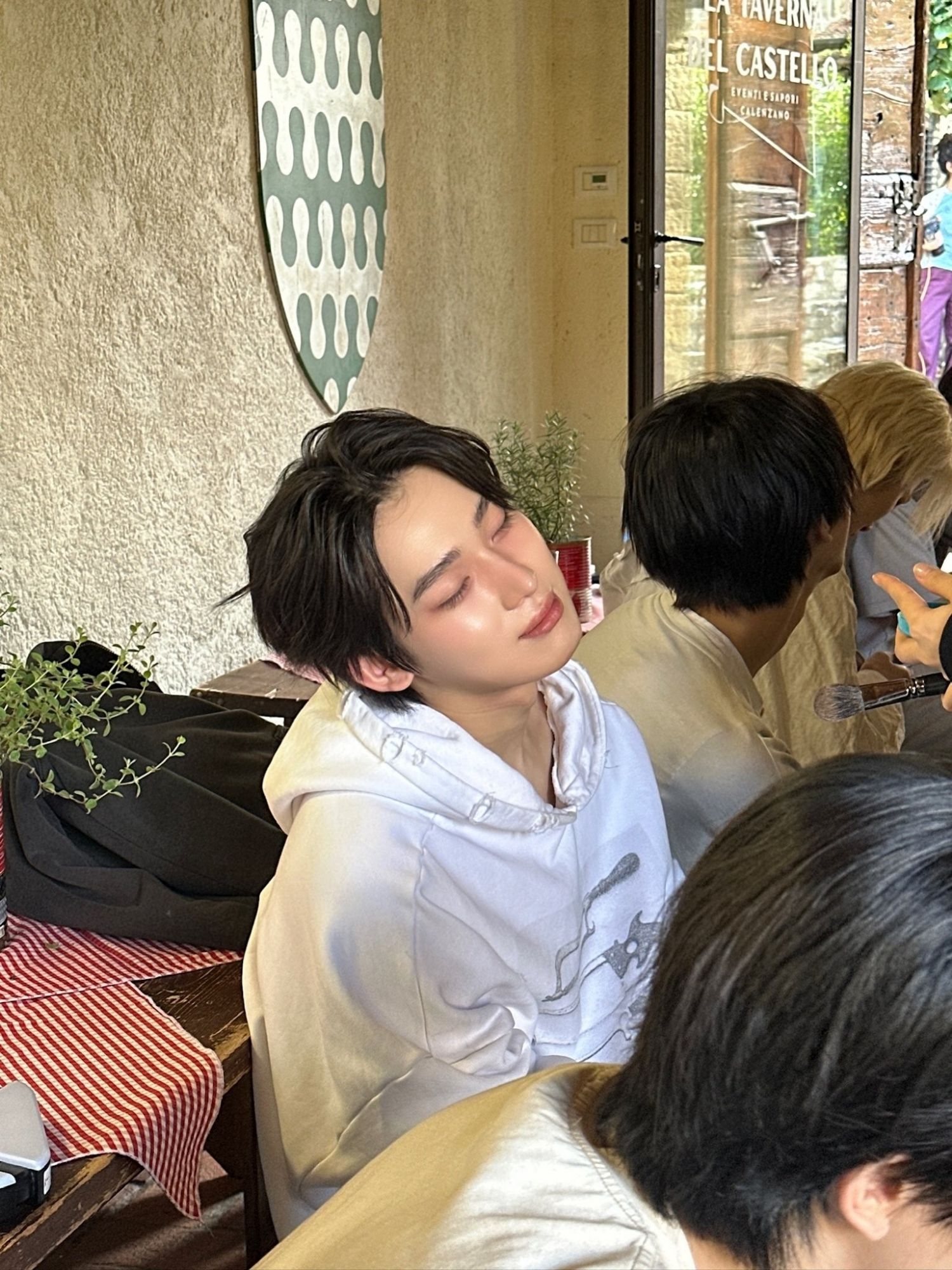 Recent activity shot of Sunoo (ENHYPEN)